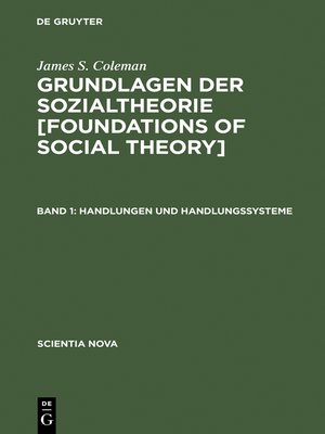 cover image of Handlungen und Handlungssysteme